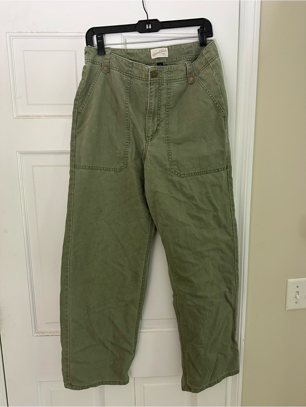 Universal Thread Olive Green Boot Cut Utility Pants